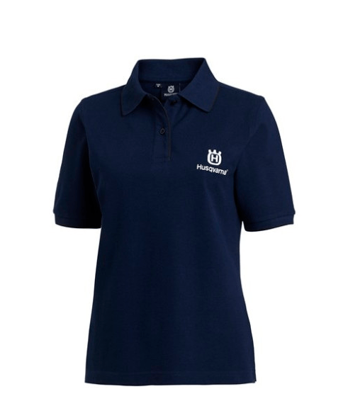 Polo shirt, navy - Lady S in the group Forest and Garden Products / Husqvarna Protective clothing/equipment / Workwear / Accessories at Gräsklipparbutiken (1016379-48)