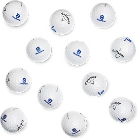 Golf balls Callaway Warbird, logo Husqvarna in the group Forest and Garden Products / Husqvarna Protective clothing/equipment / Workwear / Accessories at Gräsklipparbutiken (1016919-89)
