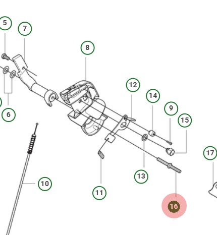 Shoulder 5010202-01 in the group at Gräsklipparbutiken (5010202-01)