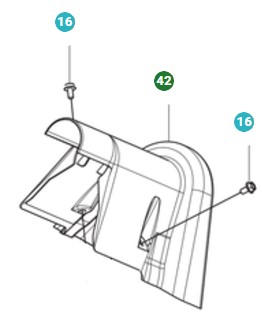 Strap Cover 5010991-01 in the group  at Gräsklipparbutiken (5010991-01)