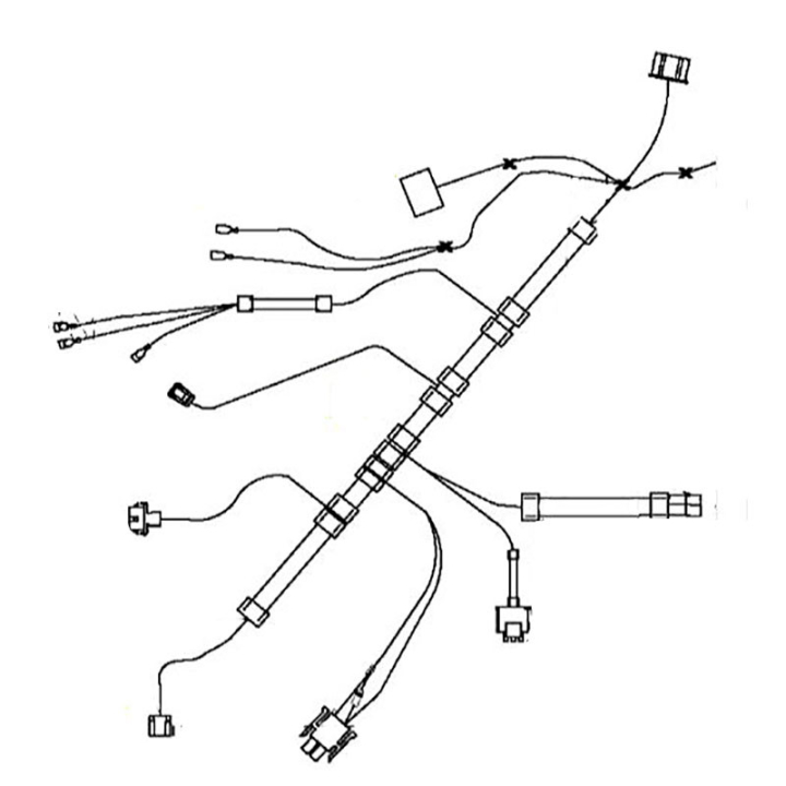 Wiring 5011332-01 in the group  at Gräsklipparbutiken (5011332-01)