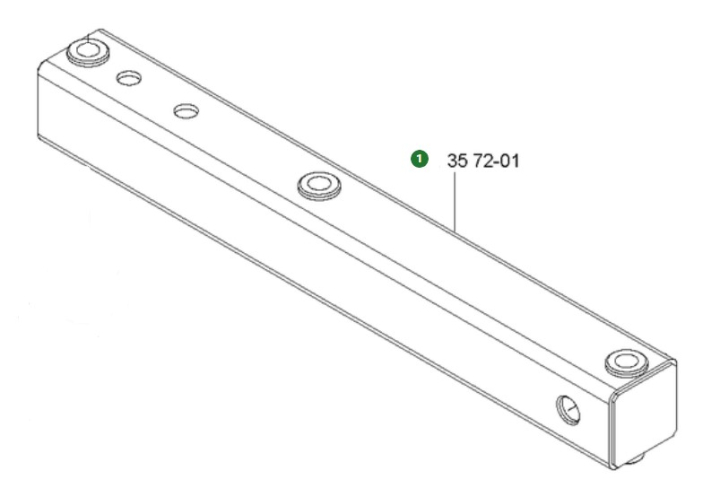 Foot Beam B 5013572-01 in the group  at Gräsklipparbutiken (5013572-01)
