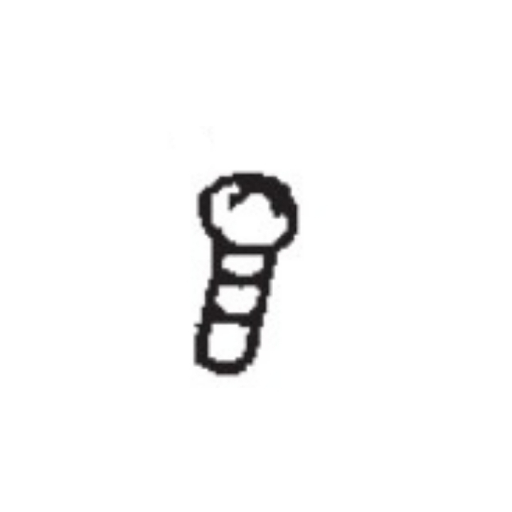 Screw 3*10 5013649-43 in the group at Gräsklipparbutiken (5013649-43)