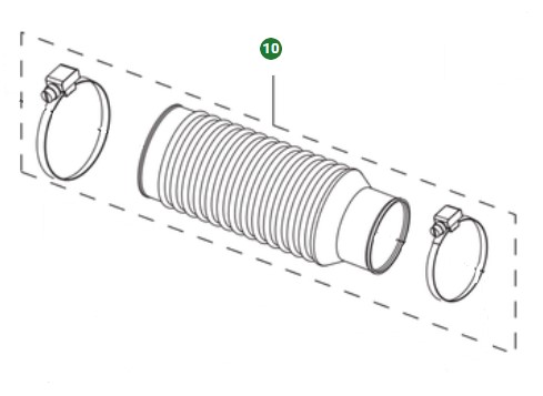 Repair Kit Hose Assy 5014243-46 in the group at Gräsklipparbutiken (5014243-46)
