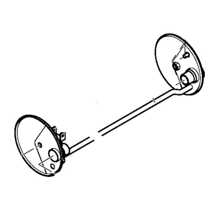 Rear Axle 5019798-01 in the group at Gräsklipparbutiken (5019798-01)