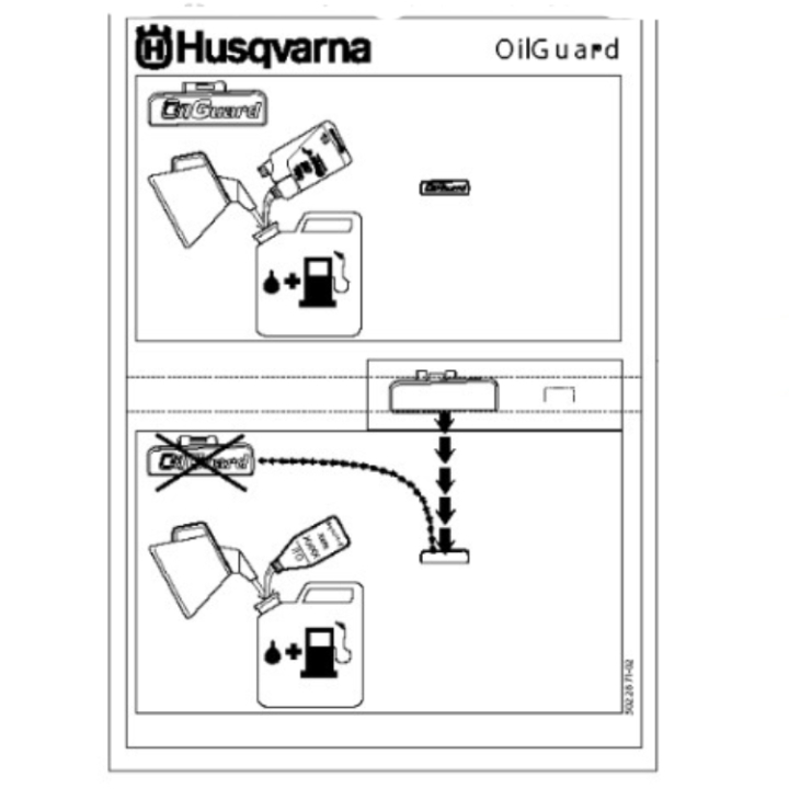 Kit, Switch Off Kit, Oil Guar in the group  at Gräsklipparbutiken (5022870-03)