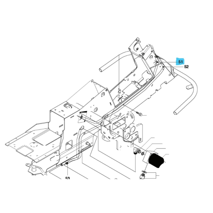 Hydraulic pipe in the group  at Gräsklipparbutiken (5028544-01)