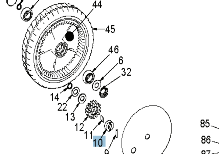 Sliding sleeve Brilliant in the group  at Gräsklipparbutiken (5033268-01)
