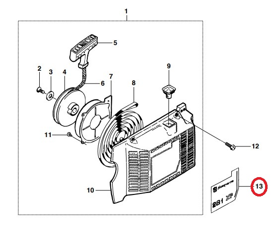 Decal 288 Xp 5037098-02 in the group at Gräsklipparbutiken (5037098-02)