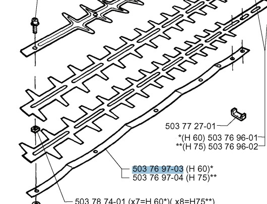 Support Plate 60 Cm 5037697-03 in the group  at Gräsklipparbutiken (5037697-03)