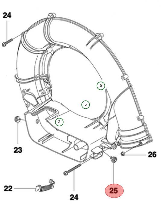 Bushing 5037914-02 in the group at Gräsklipparbutiken (5037914-02)