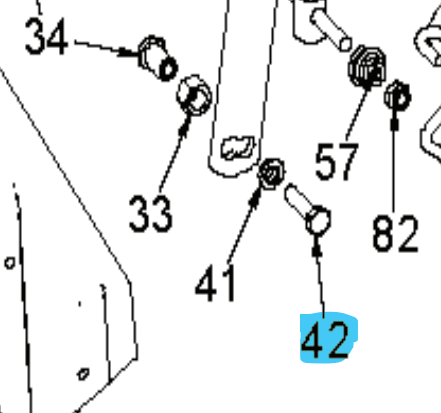 Bolt M8X30 M6S 8.8 Fzb in the group at Gräsklipparbutiken (5044591-01)