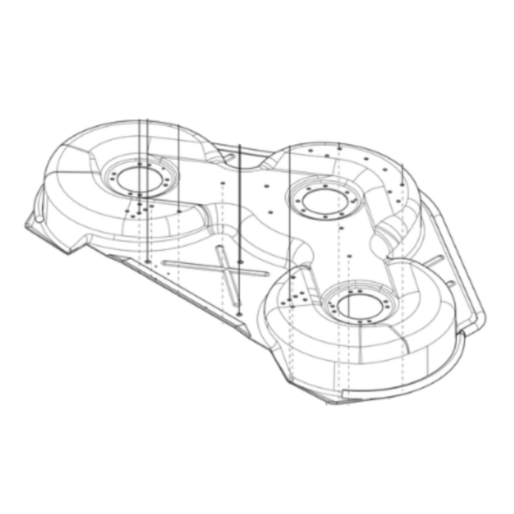 Clip cover complete c112i (r300. r400) grey in the group  at Gräsklipparbutiken (5045699-05)