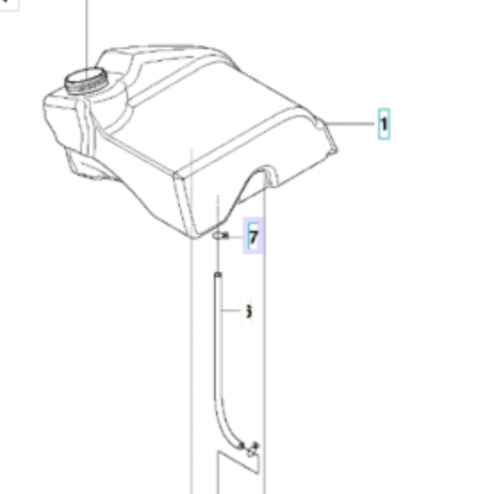 Fuel hose in the group  at Gräsklipparbutiken (5048000-07)