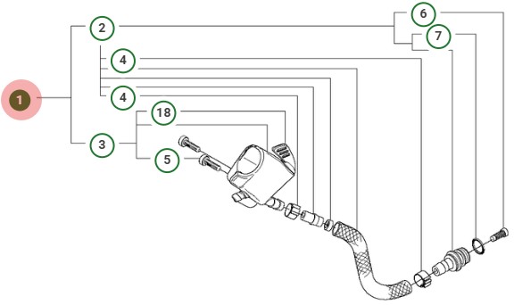 Hose Kit 5050955-03 in the group  at Gräsklipparbutiken (5050955-03)