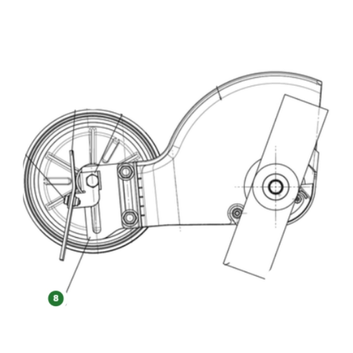Bracket blade guard in the group at Gräsklipparbutiken (5051746-01)