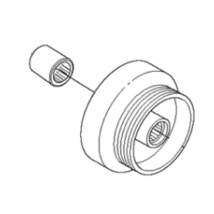 Drive wheel assembly in the group at Gräsklipparbutiken (5062801-02)