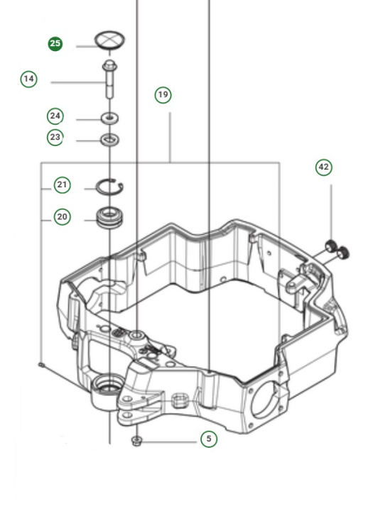 Cap Dust Clear Zinc in the group at Gräsklipparbutiken (5100340-03)