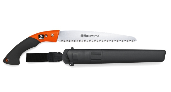 Straight pruning saw with holster, 240mm in the group Forest and Garden Products / Husqvarna Axes & Pruning saws at Gräsklipparbutiken (5101921-03)