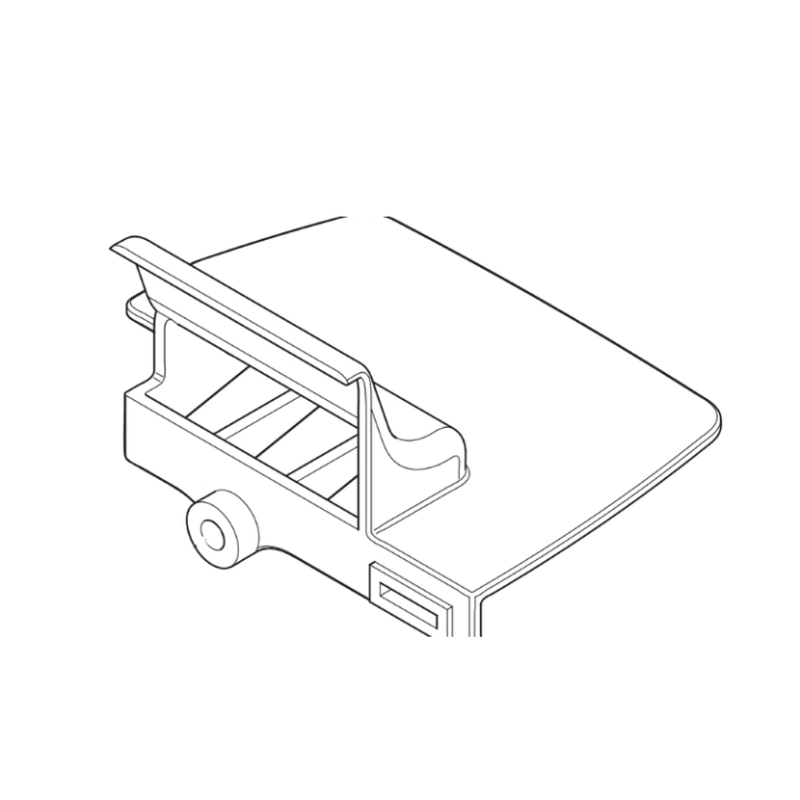 Plate, Muffler 5154121-01 in the group  at Gräsklipparbutiken (5154121-01)