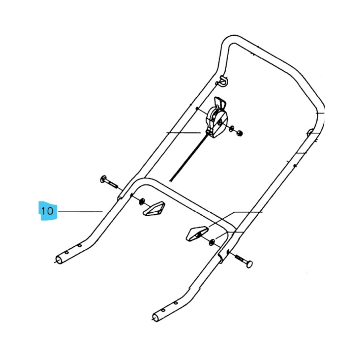 Handlebar, Lower in the group  at Gräsklipparbutiken (5166358-11)