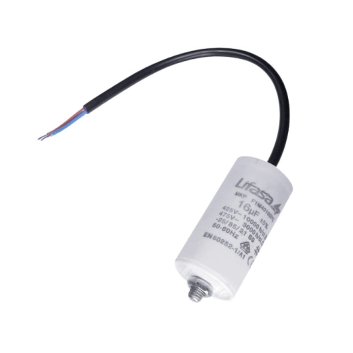 Capacitor 16 µf, Cpl, 5203704-01 in the group  at Gräsklipparbutiken (5203704-01)