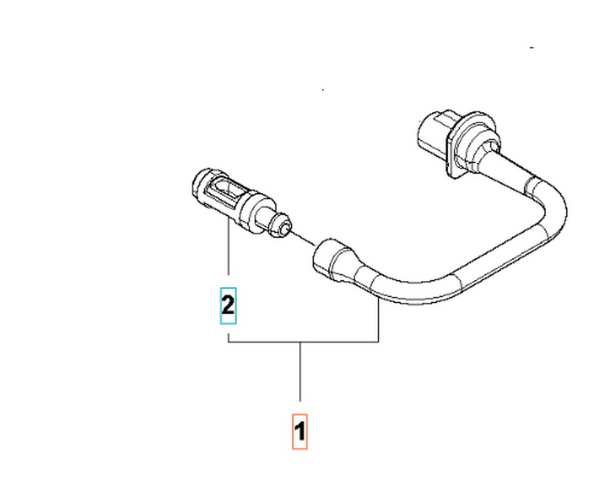 Oil Hose Complete 5215799-02 in the group  at Gräsklipparbutiken (5215799-02)