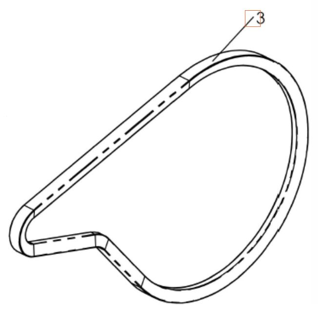 Strap 5225304-01 in the group  at Gräsklipparbutiken (5225304-01)