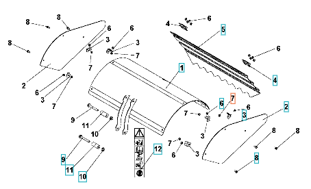 Nut 5229957-01 in the group at Gräsklipparbutiken (5229957-01)