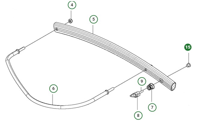 Rivet Nut 5252383-01 in the group at Gräsklipparbutiken (5252383-01)