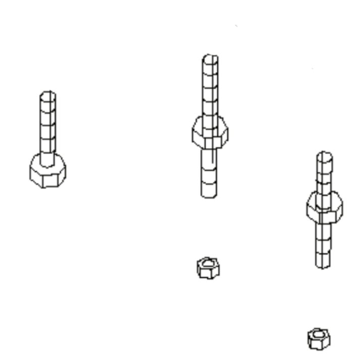 Installation Kit Bolts And Nuts 5295951-01 in the group  at Gräsklipparbutiken (5295951-01)