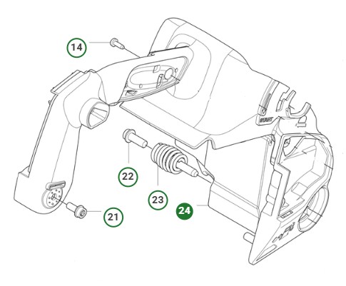 Fuel Tank Comp,Th in the group  at Gräsklipparbutiken (5298194-01)