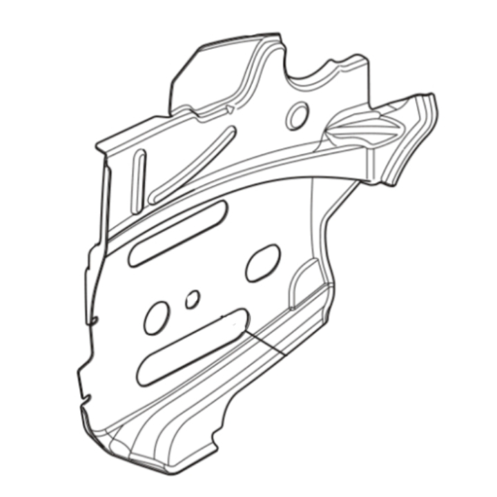 Chain Guide Plate 564Xpg in the group  at Gräsklipparbutiken (5298298-01)