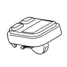 Control Panel Small 2Btn Bt Cs 5298674-01 in the group Spare parts Husqvarna T542i XPG at Gräsklipparbutiken (5298674-01)