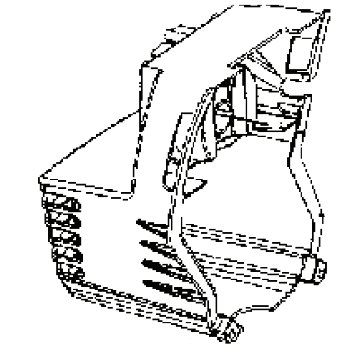 Assy Rear Shroud W/Heat Ref in the group  at Gräsklipparbutiken (5300587-97)