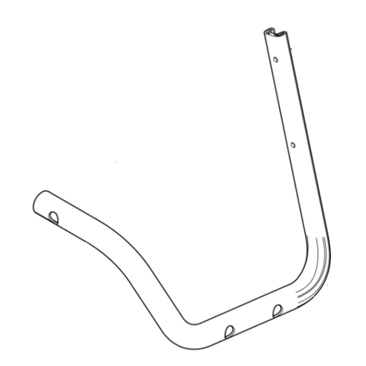 Frame Assy Left Bumper in the group  at Gräsklipparbutiken (5310179-01)