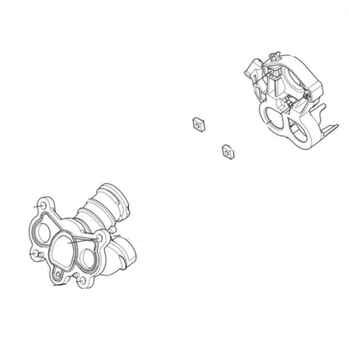 Inlet Pipe Assy Raven Standard 5311107-01 in the group  at Gräsklipparbutiken (5311107-01)