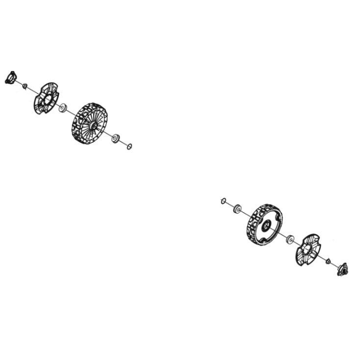 Wheel Kit 5311467-37 in the group  at Gräsklipparbutiken (5311467-37)
