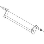 Axle 5311467-38 in the group  at Gräsklipparbutiken (5311467-38)