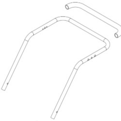 Handle Tube 5311467-58 in the group  at Gräsklipparbutiken (5311467-58)