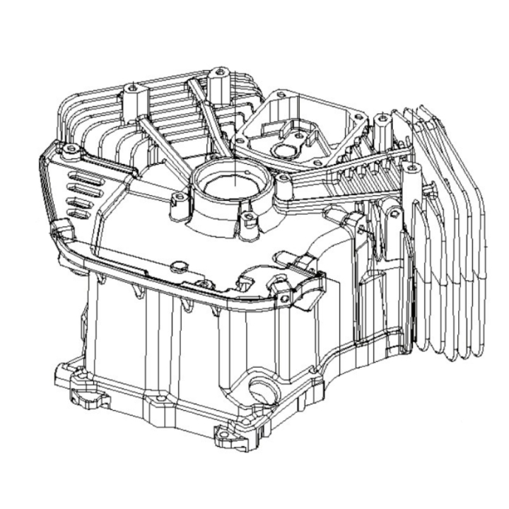 Crankcase in the group at Gräsklipparbutiken (5311471-21)