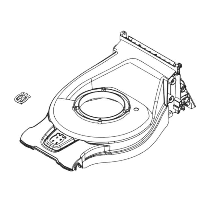 Chassis 5311471-83 in the group  at Gräsklipparbutiken (5311471-83)