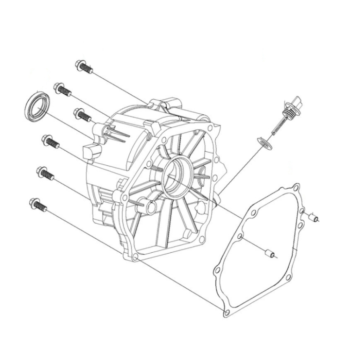 Cover kit crankcase in the group at Gräsklipparbutiken (5311473-17)