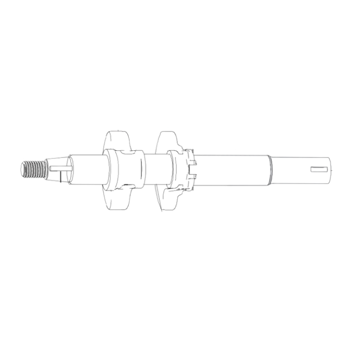 Crankshaft 5311477-04 in the group  at Gräsklipparbutiken (5311477-04)
