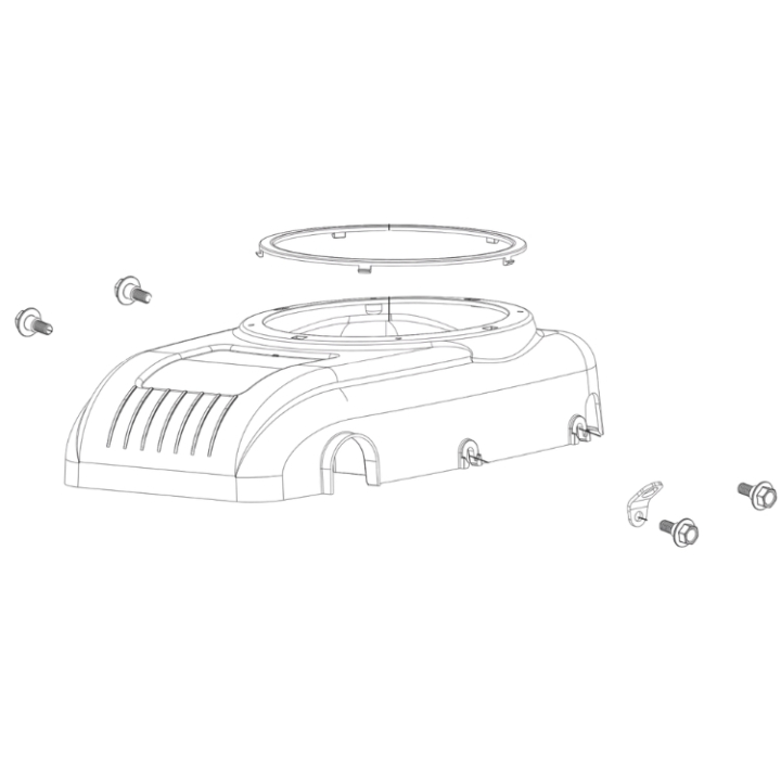 Fan Cover Kit in the group  at Gräsklipparbutiken (5311477-28)