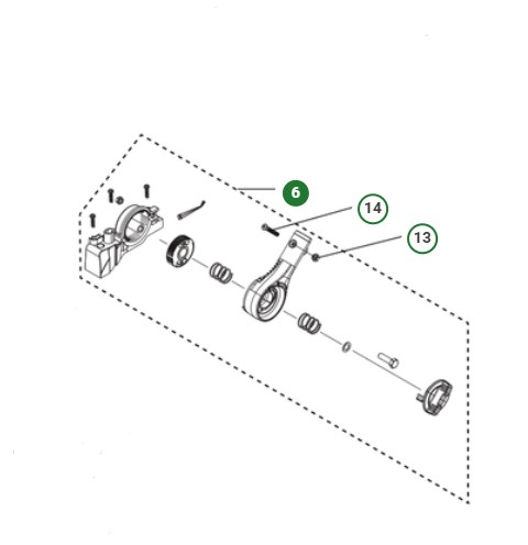 Handle Support 5311477-83 in the group  at Gräsklipparbutiken (5311477-83)