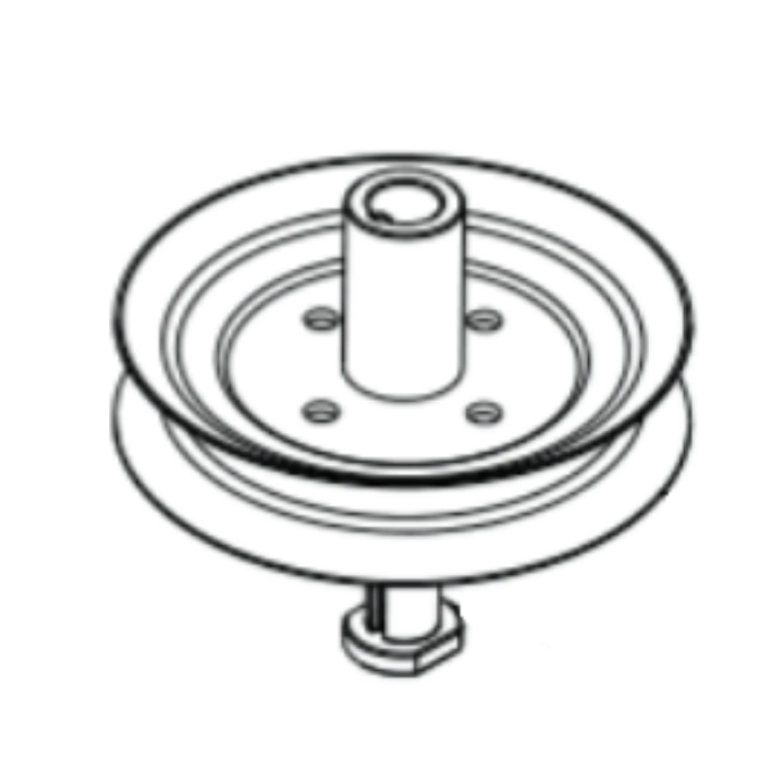 Belt tensioner pulley Husqvarna TS112, TC112 in the group  at Gräsklipparbutiken (5311479-10)