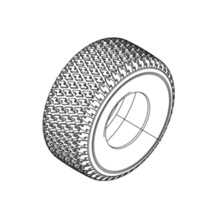 Tire, Rear 18x8,5-8