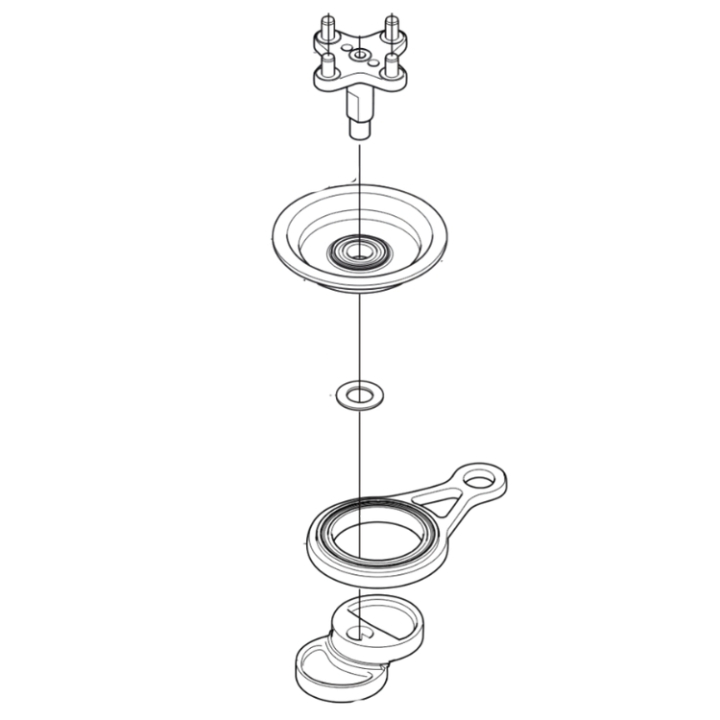 Bearing Ring Coarse Cut 5311957-02 in the group  at Gräsklipparbutiken (5311957-02)