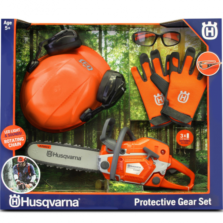 Husqvarna toy chainsaw kit 550XP in the group Forest and Garden Products / Husqvarna Toys for Kids at Gräsklipparbutiken (5314239-01)